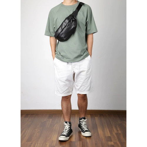 Брендовая нагрудная сумка, универсальный спортивный ремешок для сумки, кожаный рюкзак, из натуральной кожи, воловья кожа