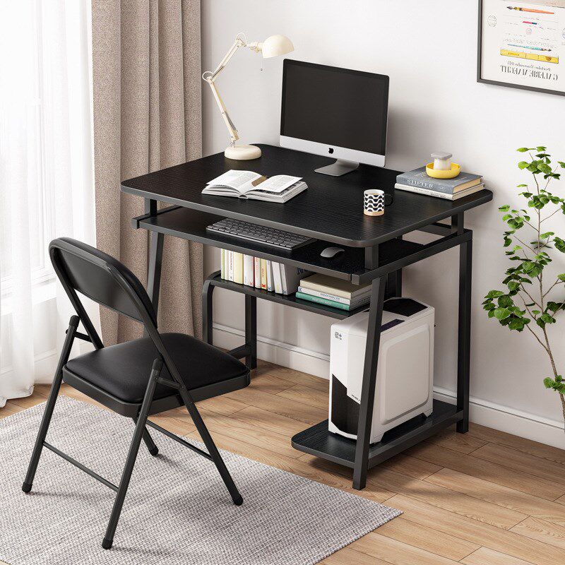 Computer desktop narrow mode modern household bedroom small household mini-province space desk shelf one table