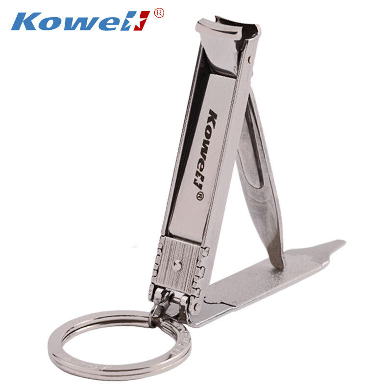 Korea kowell imported nail clippers nail clippers single fit stainless steel home repair tool folding nail clippers