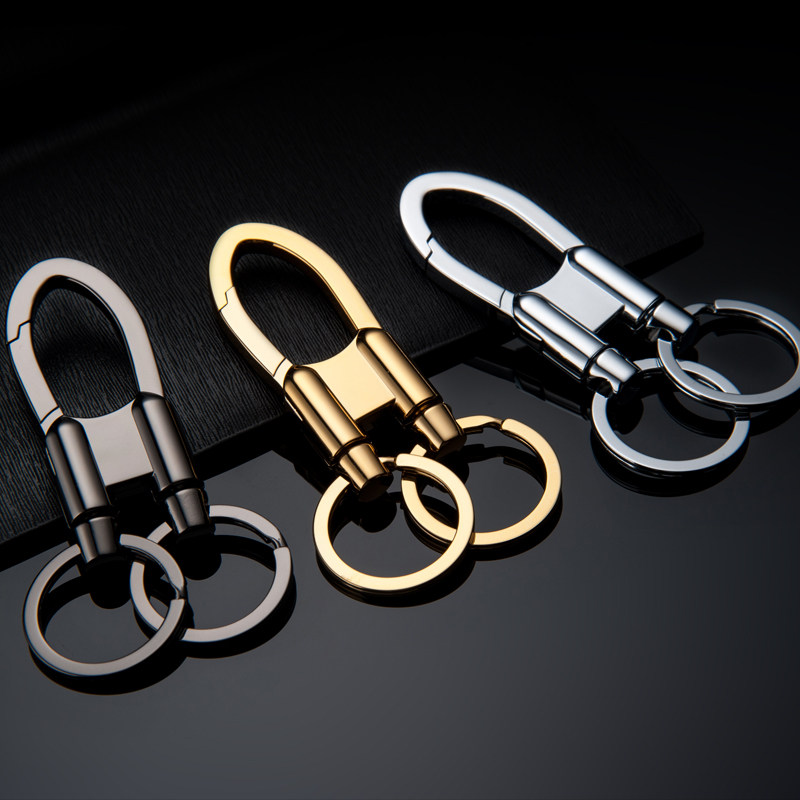 Mid-State car key buckle waist hanging male female couple key chain pendant key ring Creative key ring