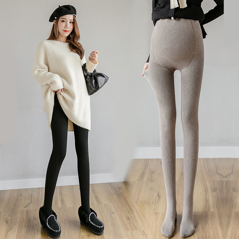 UK Next road pregnant women's inner lap pants spring autumn and winter style with pantyhose and velvet silk stockings thin underpants socks