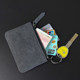 Suede ຫນັງ coin purse short money bag storage bag card holder key holder card holder coin card holder women's wallet