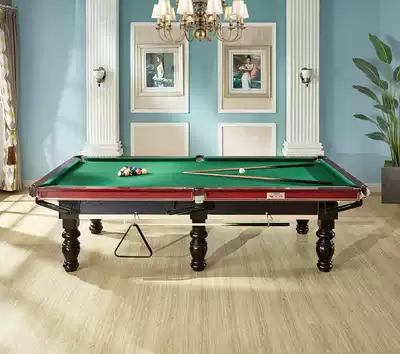 Solid Wood commercial billiard table tennis two-in-one Xiaoxia standard adult American billiard table home Chinese style black eight