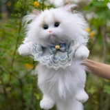 Реалистичная карта-маны, кукла, плюшевая игрушка, США, кот, домашний питомец, подарок на день рождения