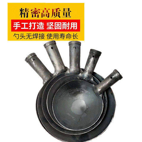 Steel handle iron spoon colander iron scoop large iron spoon outdoor pot cleaning sewage sludge digging soil dung dung spoon - Taobao