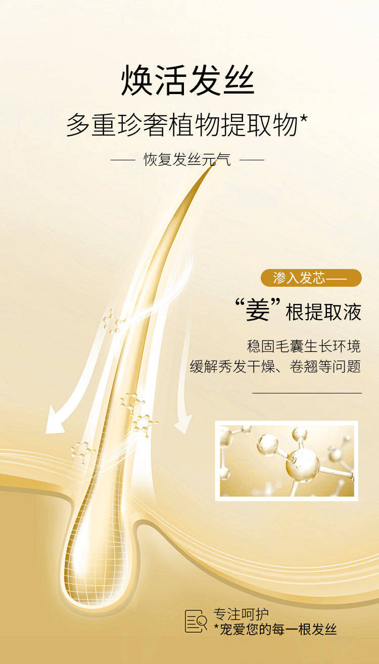 南京同仁堂 防脱发生姜洗发水500ml 图4