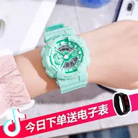 Matcha Green большой [светящийся+будильник+глубокий водонепроницаемый+гарантия на всю жизнь]