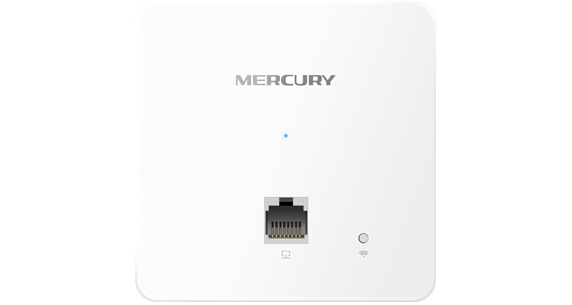 Панельный беспроводной настенный AP Mercury Miap300L для отеля и виллы: домашний Wi-Fi, крышка 220В, мощная электрическая 86