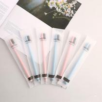 Disposable toothbrush and toothpaste set for home hospitality bamboo charcoal soft hair hotel toiletries individually packaged