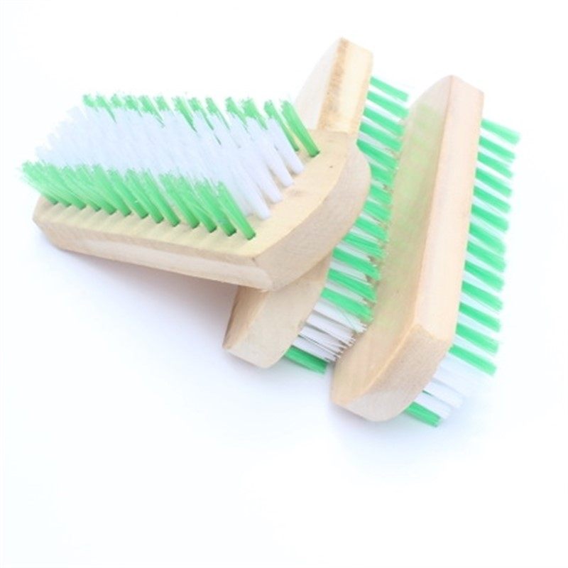 Wooden laundry brush brush white hair brush hygiene and environmental protection brush laundry brush plastic laundry brush