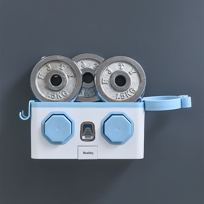 Eurostyle putting light and luxurious toothbrush toothpaste hairdryer integrated shelving toothbrush cup squeeze toothpaste for home new