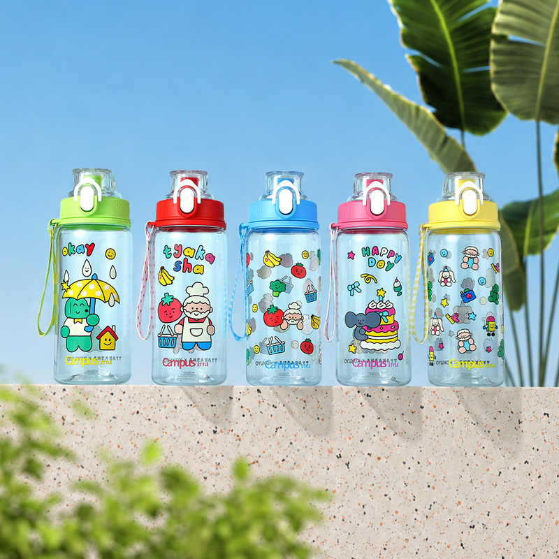 Kokuyo Takasha Co-Branded Large-Capacity Cute Summer Cup Sports Water Bottle Beverage Tea Cup