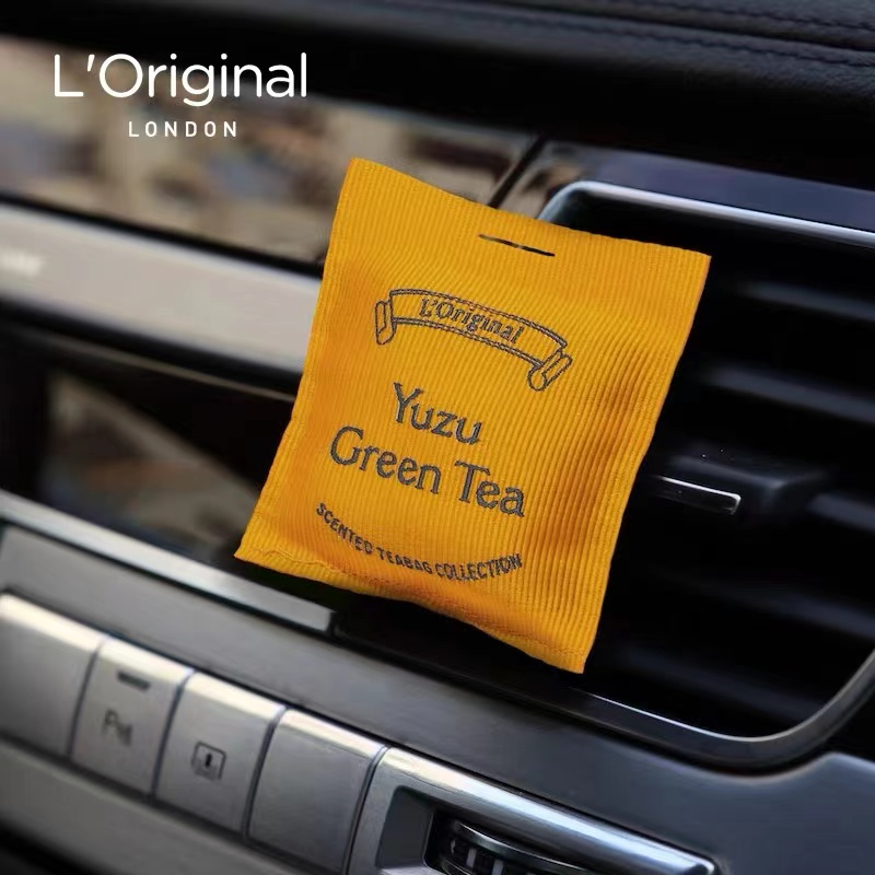 Loriou original car ribbon sachet light luxury air outlet aromatherapy decoration pendant for ladies gifts