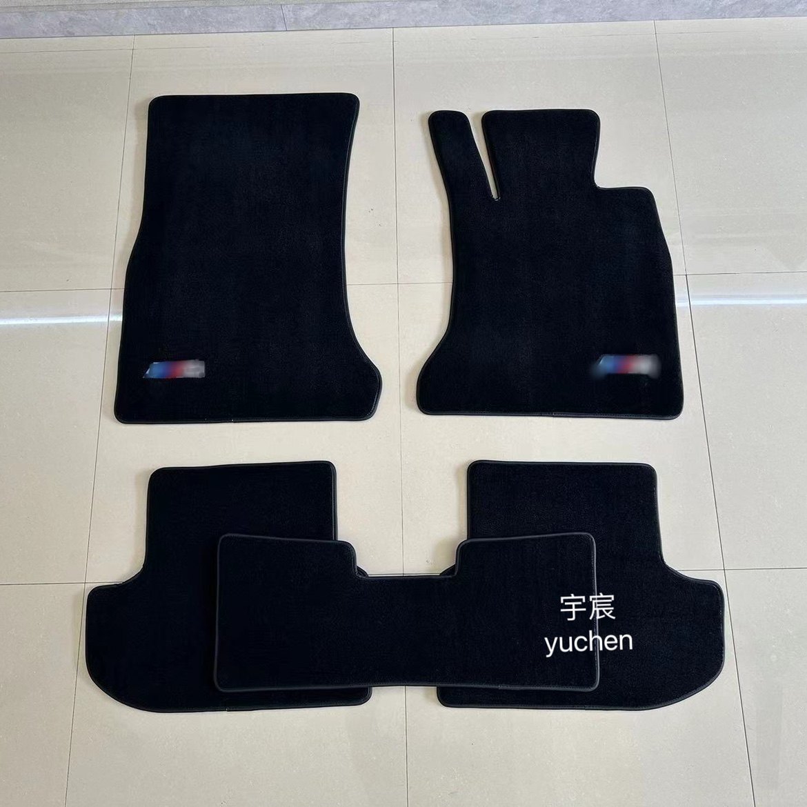Подходит для BMW BMW 5 серии E39/E60/F10/G30/520i/530i правый руль титановая накладка для ног гонконгской версии Изображение 1