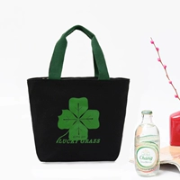 Черный счастливый зеленый лист холст без запаха хорошего качества