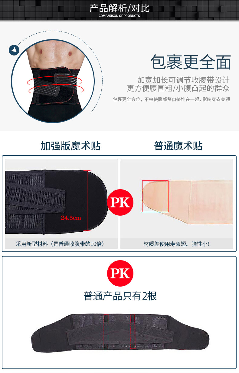 Chỉ có thắt lưng nam thắt lưng trừ đi bụng bia dây đai thể thao đai thắt lưng buộc eo để giữ ấm nịt bụng sau sinh