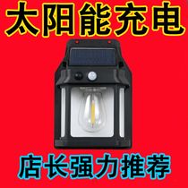 2024 New Simple Solar Wall Lamp Outdoor Lighting Waterproof Tungsten Induction Courtyard Garden Villa Night Light