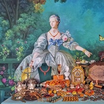 Know the European old beeswax antique natural amber jewelry ornaments live broadcast special shooting link 1 yuan