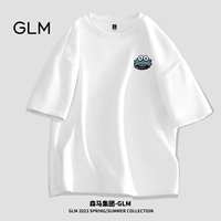 【Хлопок】 белый (плюшевый синий)