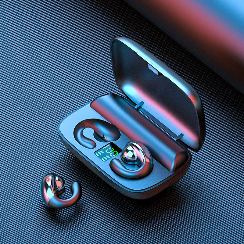 Not in ear girls' style wireless Bluetooth headphones double ear 2021 new lady's ear-hanging bone conduction for a long time no pain applies to Apple oppo Huawei vivo extra-long standby renewal