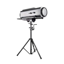 Follow spotlight 1000w spotlight double focus fill light imaging light wedding performance led stage lighting equipment complete set