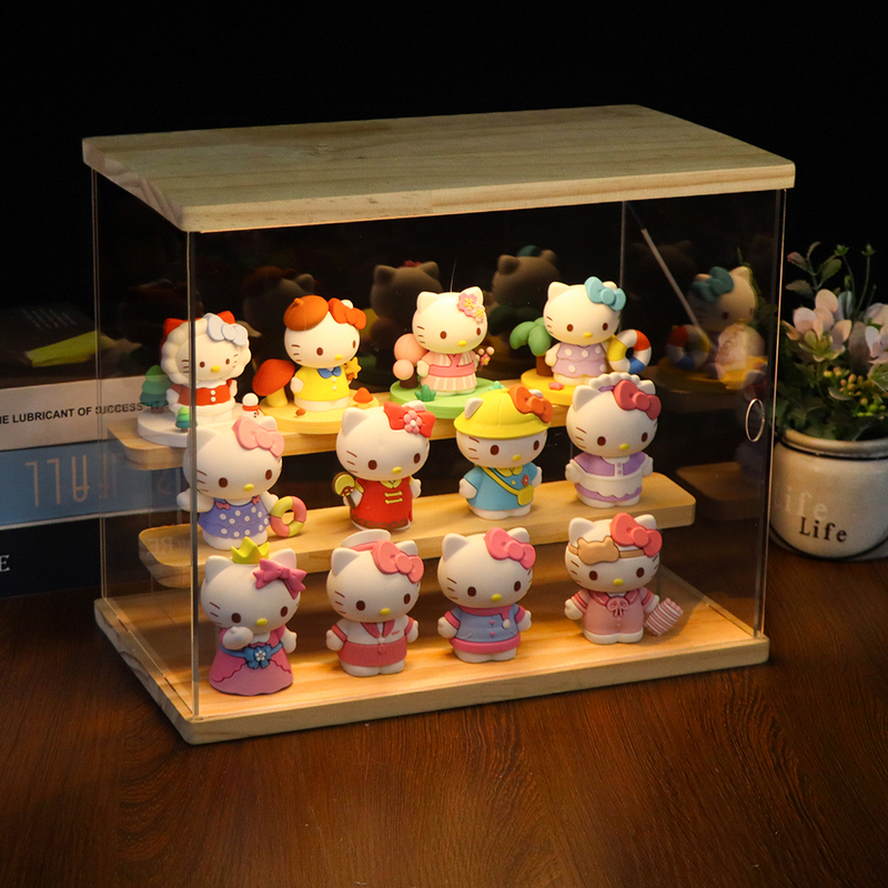 Hello Kitty Kt Cat Blind Box Figurine Hand-Made Office Decoration Birthday Gift for Girls, Best Friends, and Friends