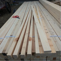 Pine keel home decoration work partition wall ceiling wood square material wooden sliver wooden frame
