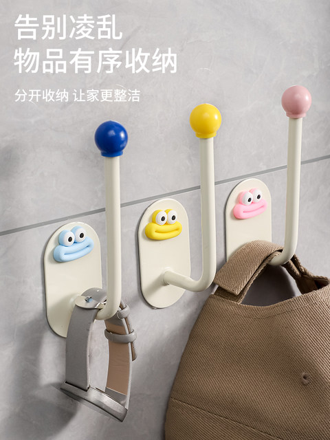 Bathroom hair ring storage wall-mounted hair rope rubber band headband headband hook hair accessories grab clip hair clip wall rack