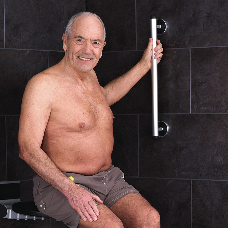 ridder bathroom toilet for elderly safe handrail anti-slip anti-fall seniors to protect toilet space aluminum armrest