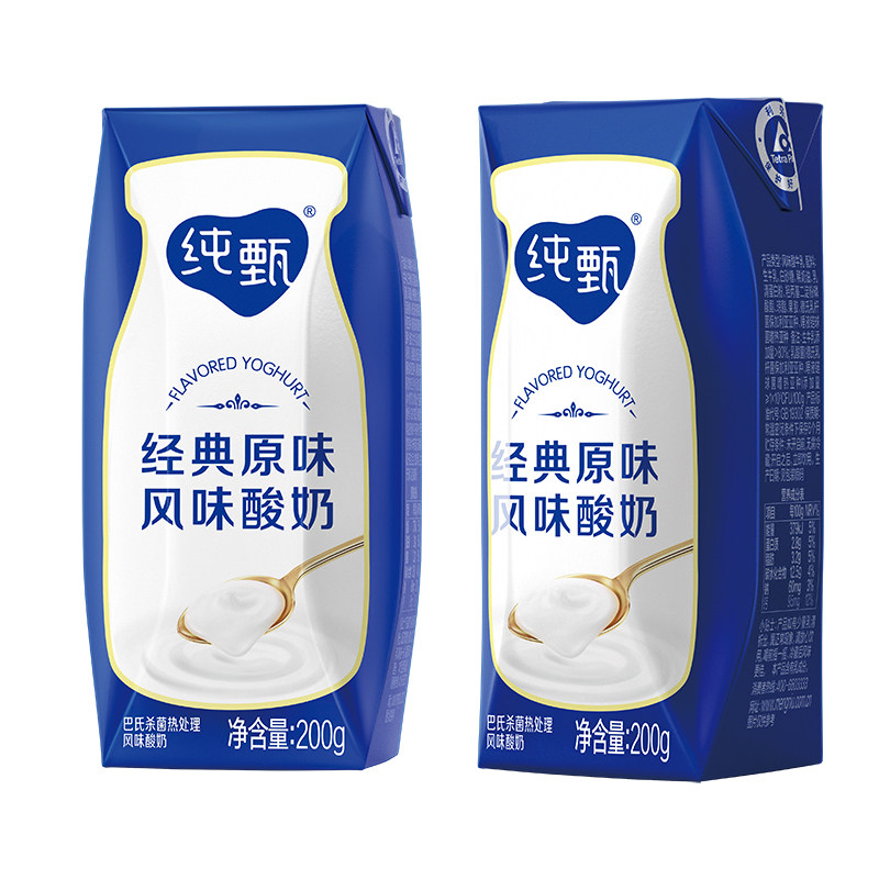 蒙牛纯甄经典原味酸奶：全家人的美味守护者！🥛-酸奶-淘宝百科网