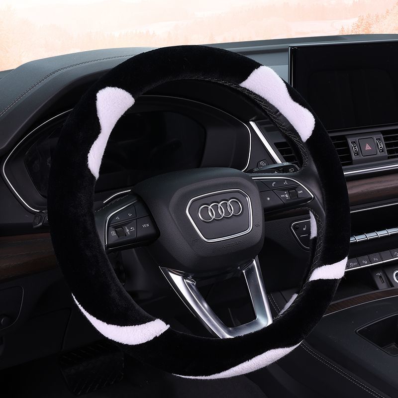 冬日暖手宝：毛绒方向盘套为何成为时尚宠儿