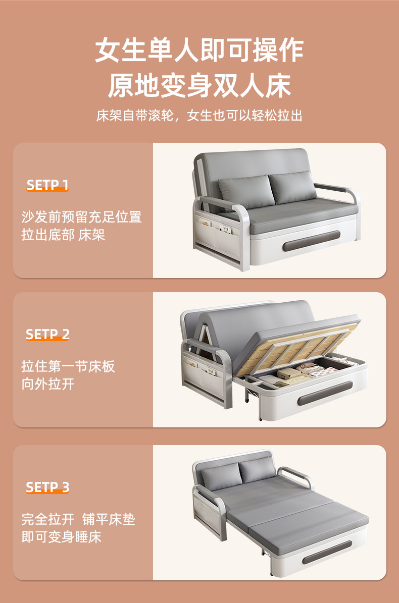 Складной универсальный регулируемый диван для двоих, популярно в интернете, новая коллекция 