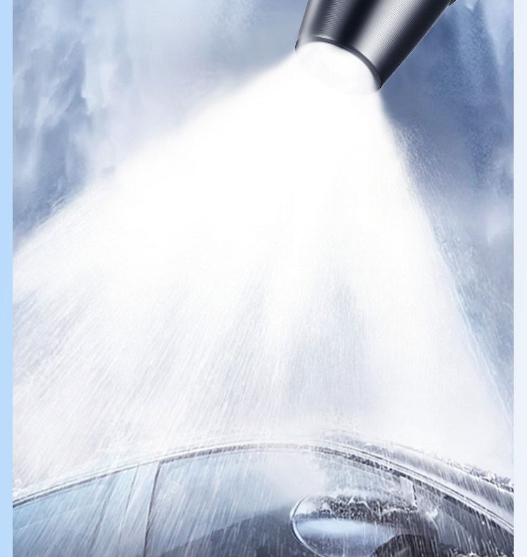 Car wash water gun for home use, high-pressure hose for watering flowers, retractable tap hose, powerful ground washer nozzle, garden pressure booster