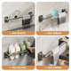 Towel rack bathroom without punching wall hanging rack bathroom towel single rod toilet toilet storage rack