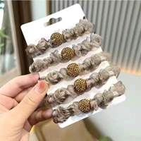 Европейские корни вспыхивают буровой веревочной веревки-5 кофе цвет