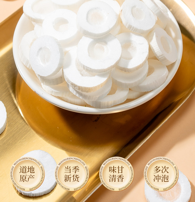 Tong Cao Rice Paper Pith Slices Da Tong Cao 200g Traditional Herbal Decoction Ingredient for Postpartum Soup and Daily Tea overview