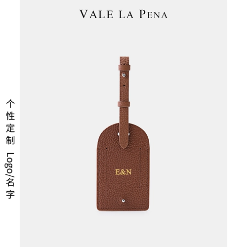 Элитная кожаная багажная бирка, чемодан для путешествий, из натуральной кожи, делается под заказ, с печатью вашего логотипа