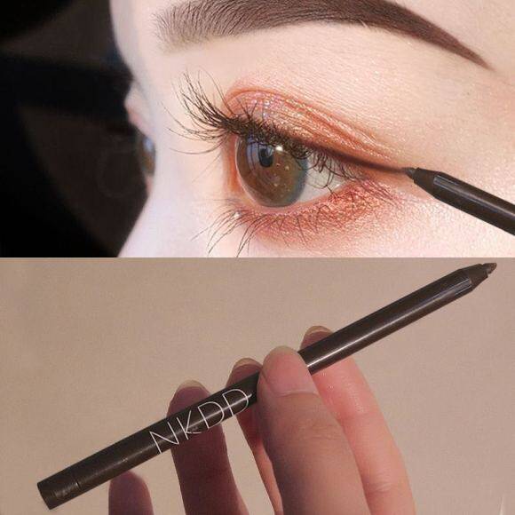 Eye line Pen waterproof Persistent not fainting Flagship Store Official Brown White Color Eyelash Woman Extremely Fine Gel Pen