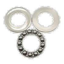 304 stainless steel planar roller bearing s51102 thrust ball pressure turntable thrust end face axial 51109