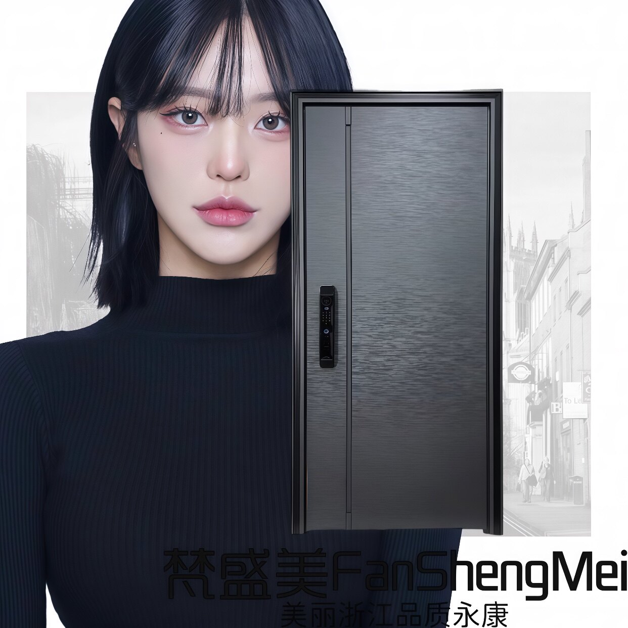 梵盛美豪华门业企业店的LOGO