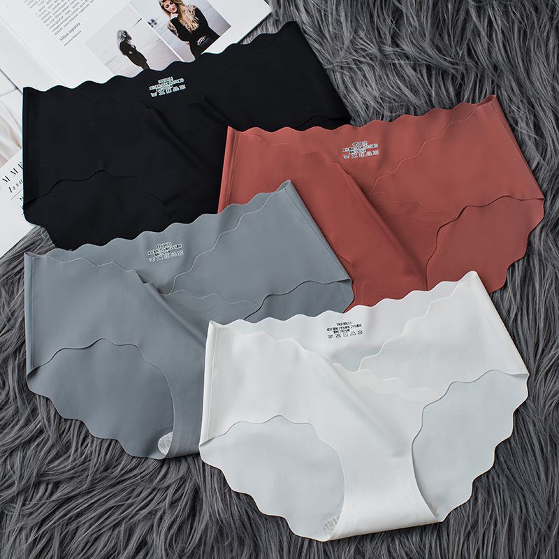 Maternity underwear black ice silk seamless low waist early pregnancy briefs girls large size breathable mid and late pregnancy shorts