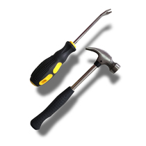 Steel pipe angle hammer hammer hammer V-type curved screwdriver opening screwdriver tool