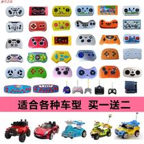 2 4g remote control baby can sit on four-wheel electric toy car Bluetooth remote control smart girl robot toy