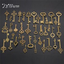 KiWarm Retro 40pcs lot Antique Vintage old look Ornate Skele