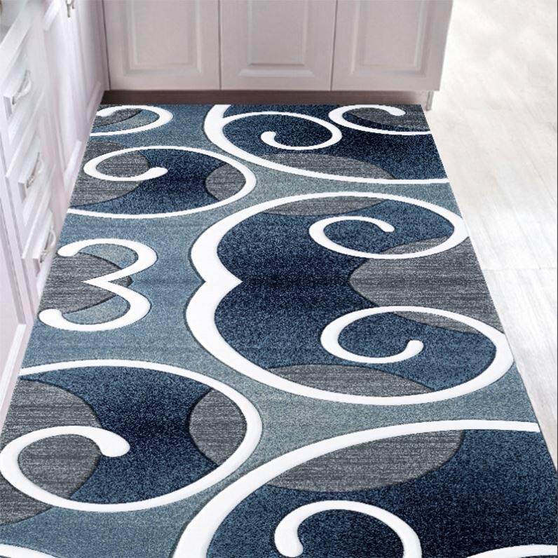 3D pebble ultra-thin floor mat 2mm door porch foot mat kitchen bedroom bathroom floor waterproof non-slip carpet