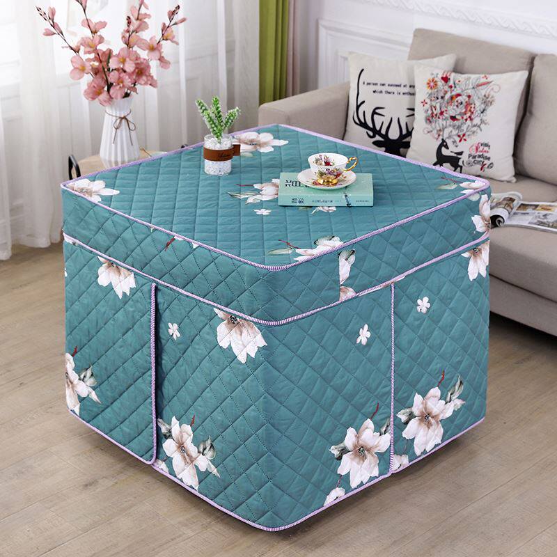 Fire quilt quilt electric fire cover rectangular thickened 80x80 fire tablecloth cover custom fire box stove cover