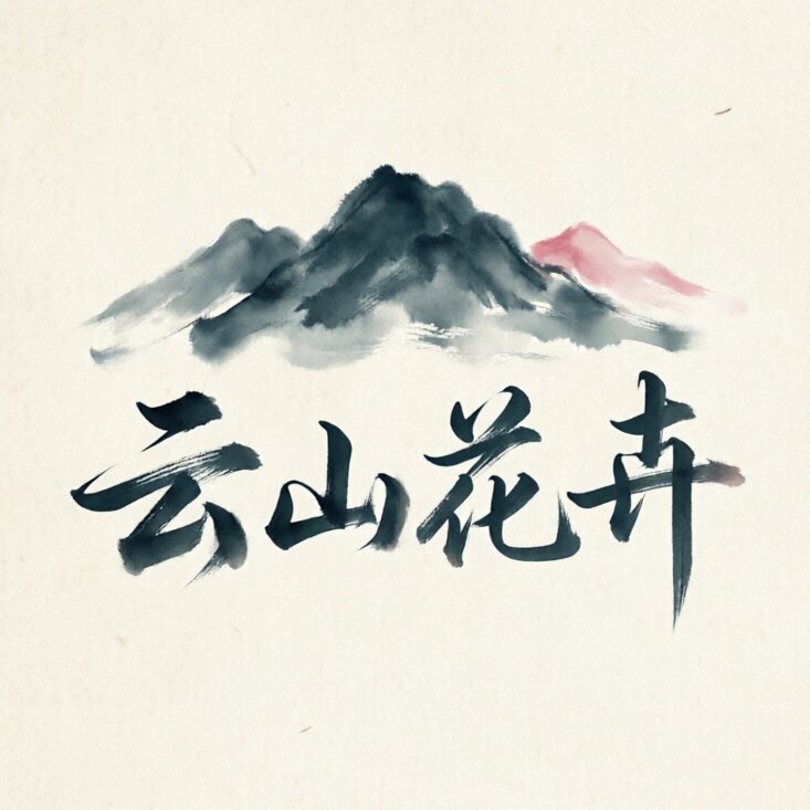 云山花卉的LOGO