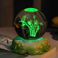 6см мяч Tulip+цветовой легкий лепесток+подарочный пакет