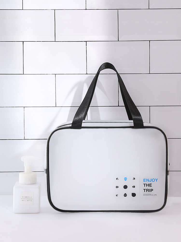 Wash bag Women's bath bag Portable bath bag Men's large capacity swimming bag Travel waterproof bath portable makeup bag