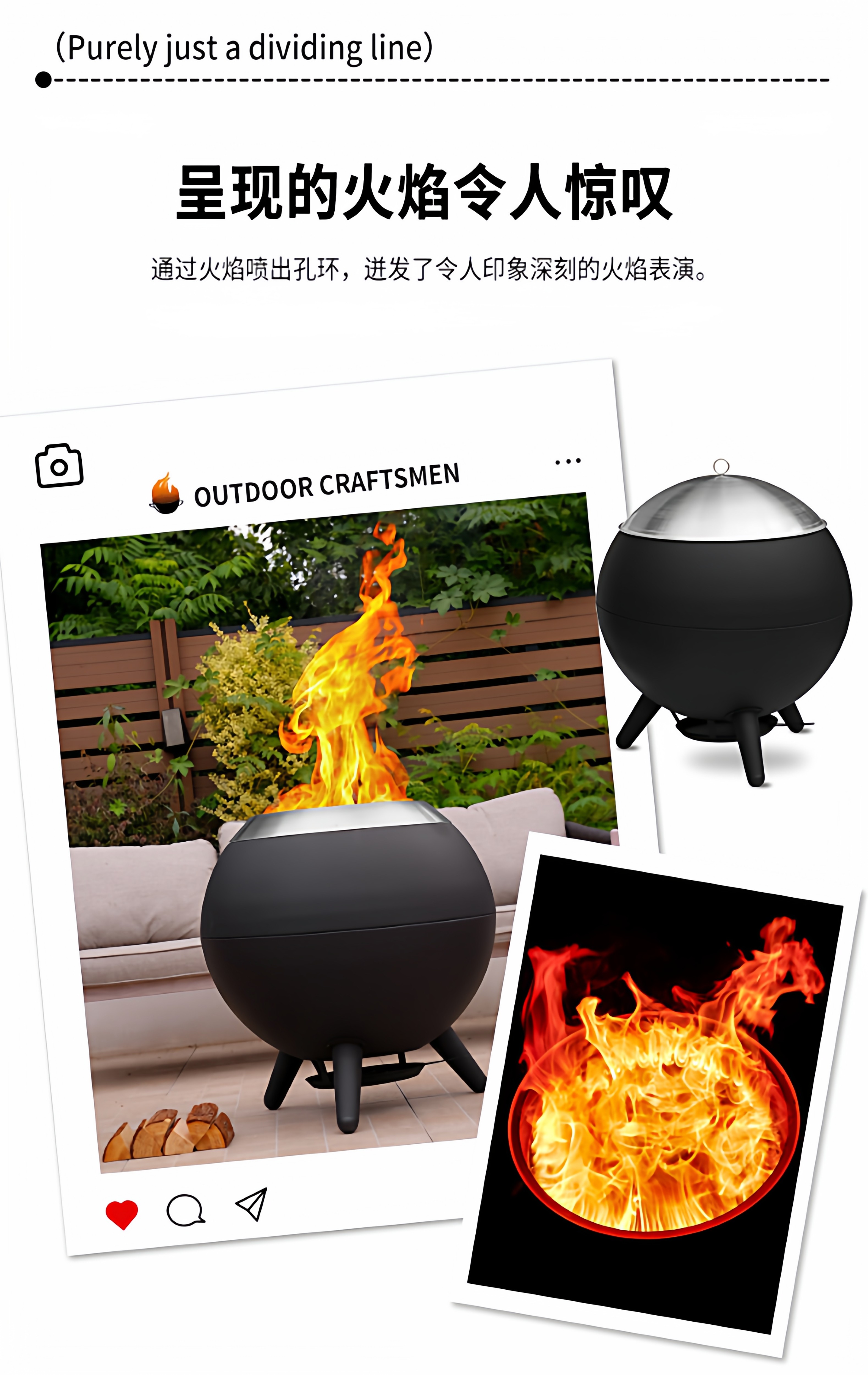 Гриль-печь Outdoor Craftsman Super Moon Small Lunar стандарт